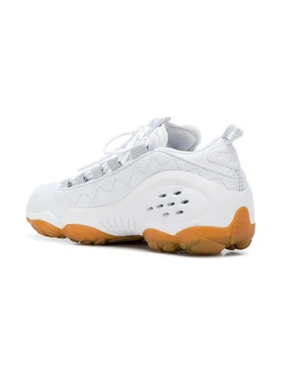 Shop Reebok Dmx Run 10 Gum Sneakers In White