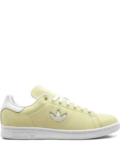 Shop Adidas Originals Stan Smith Sneakers In Yellow