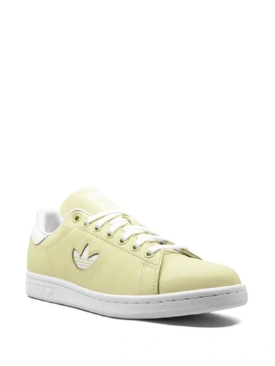 Shop Adidas Originals Stan Smith Sneakers In Yellow