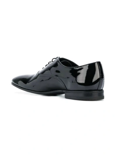 slick lace-up derby shoes