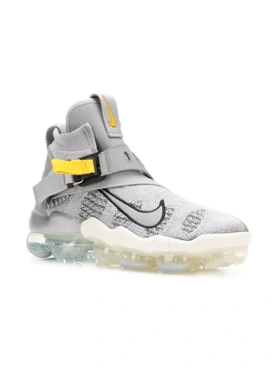 Shop Nike Vapormax Premier Flyknit Sneakers - Grey