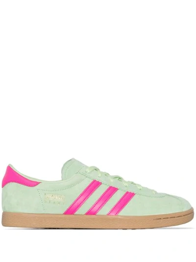 Shop Adidas Originals Stadt Low-top Trainers In Green