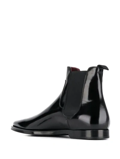 Shop Dolce & Gabbana Spitze Chelsea-boots In Black