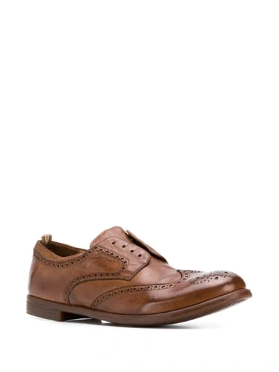Shop Officine Creative Arc Ignist Loafers In Brown