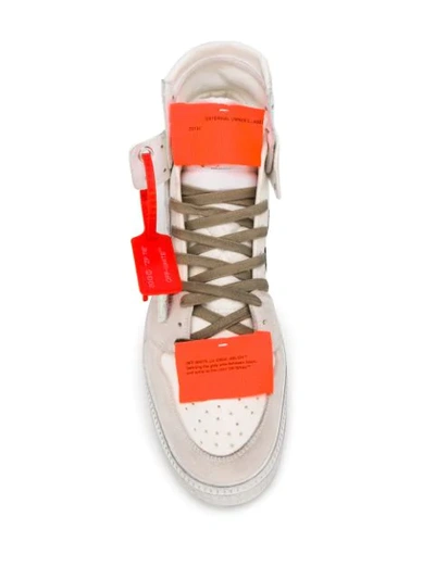 Shop Off-white Off Court High-top Sneakers In White