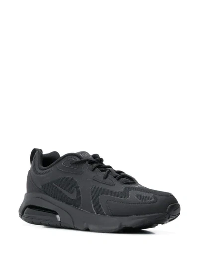 Shop Nike Air Max 200 Trainers In Black