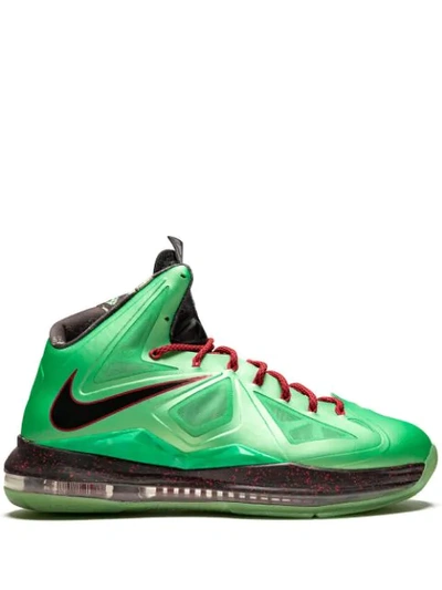 Nike Lebron 10 Sneakers In Green | ModeSens
