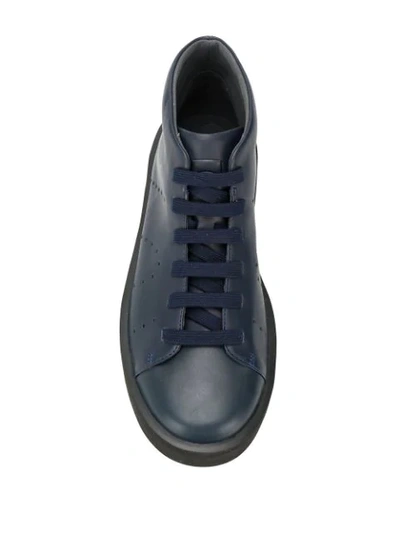 Shop Camper Courb Low Top Sneakers In Blue