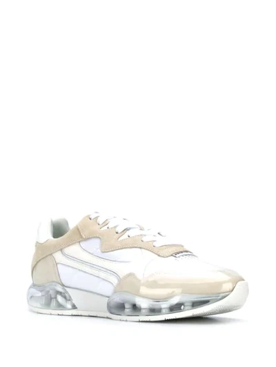 Shop Alexander Wang Marbled Effect Sneakers In White