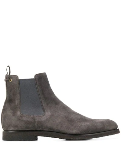 Shop Car Shoe Side Panel Boots In Grey