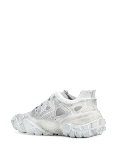 ACNE STUDIOS BOLZTER TUMBLED M SNEAKERS - 白色