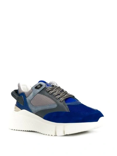 Shop Buscemi Veloce Sneakers In Blue