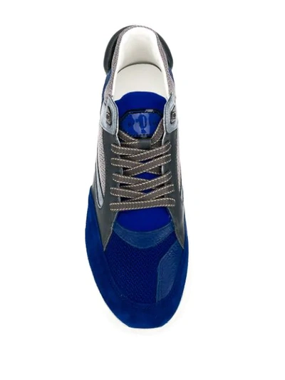 Shop Buscemi Veloce Sneakers In Blue