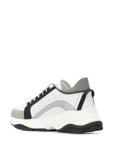 DSQUARED2 BUMPY 551 SNEAKERS - 白色