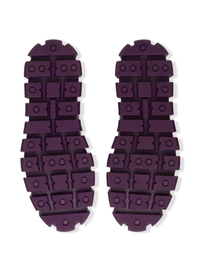 Shop Prada Derby-schuhe Mit Dicker Sohle In Purple