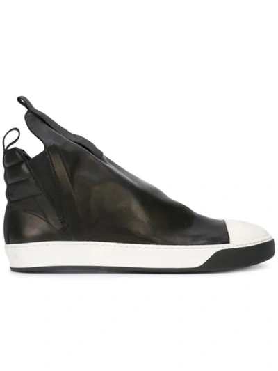 Shop Lost & Found Rooms Chelsea Sneaker Boots - Black
