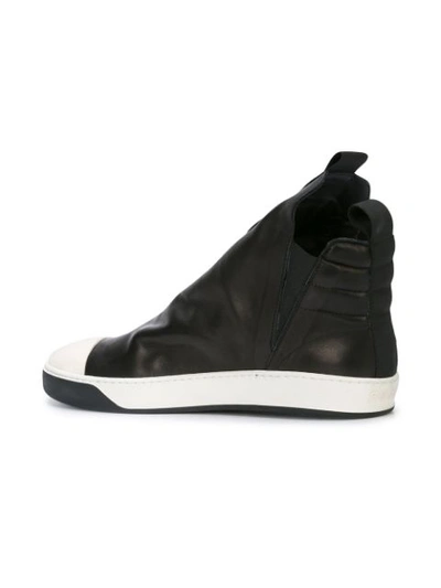 Shop Lost & Found Rooms Chelsea Sneaker Boots - Black
