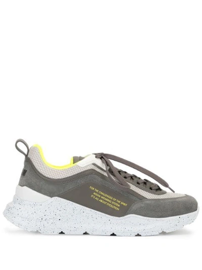 Shop Msgm Z Low-top Sneakers In Grey