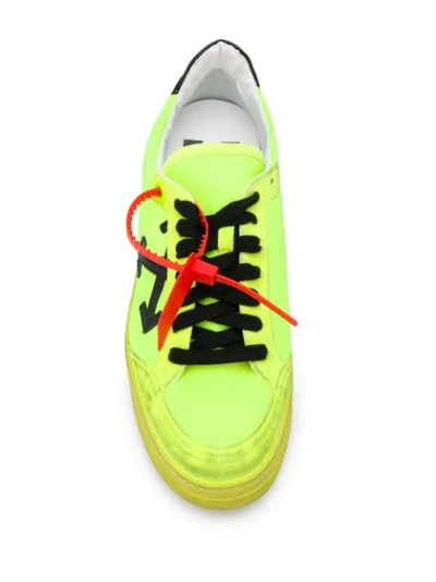 OFF-WHITE 2.0 LOW TOP SNEAKERS - 黄色