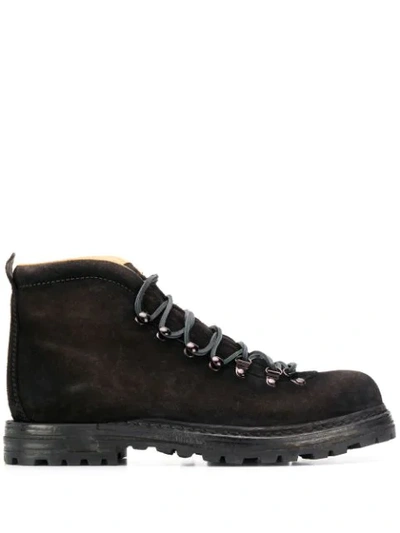 Shop Officine Creative Hiking Lace In Black