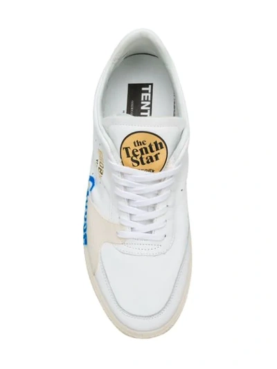 Shop Golden Goose Tenthstar Sneakers In White