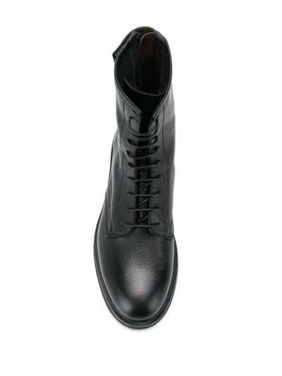 Shop Woolrich Lace-up Ankle Boots In Black