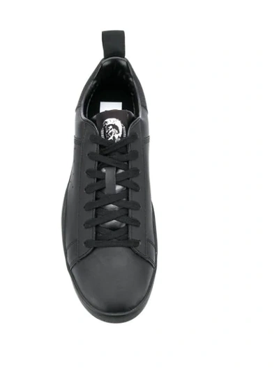 Shop Diesel S-clever Low Sneakers - Black