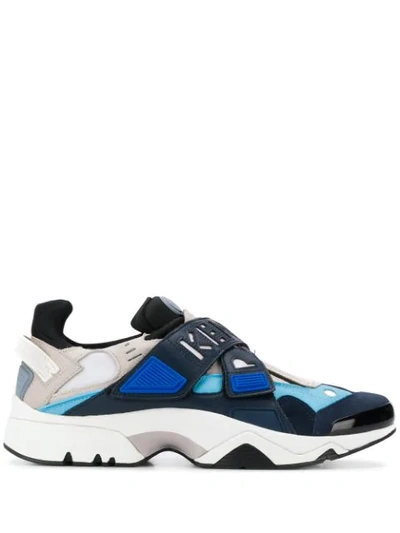 Shop Kenzo Sonic Sneakers In 70 Cobalt