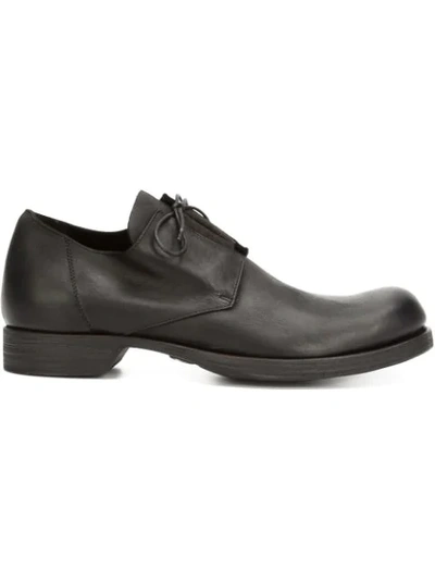 Shop Lost & Found Ria Dunn Elastic Panel Derby Shoes - Black