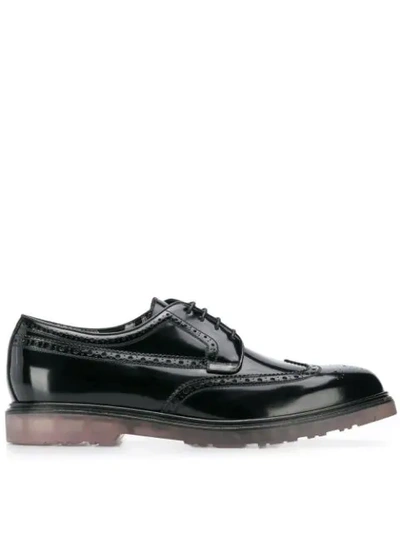 Shop Paul Smith Crispin Lace-up Brogues In Black