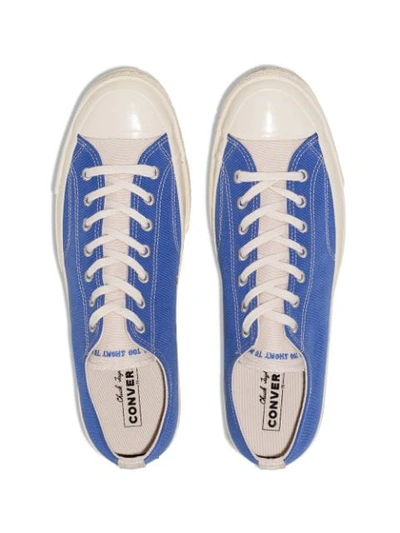 Shop Converse 70 Chuck Low-top Sneakers In Blue