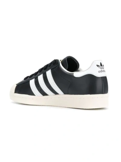 Shop Adidas Originals Superstar Lace-up Sneakers In Black ,white