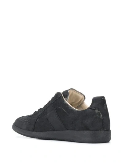 Shop Maison Margiela Low-top Sneakers In Black