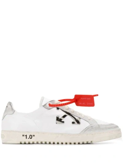 Off white security hot sale high top sneakers