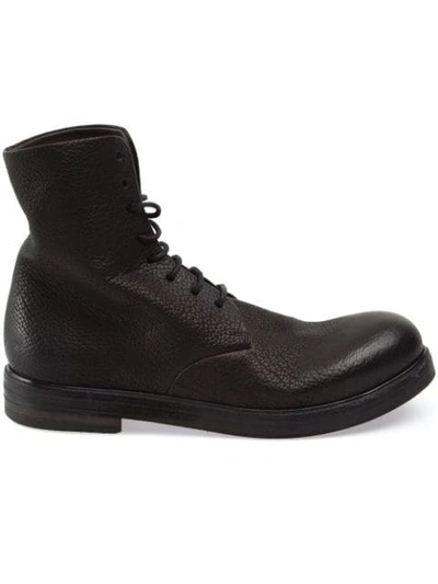 Marsèll Lace-up Boots - Black In Black