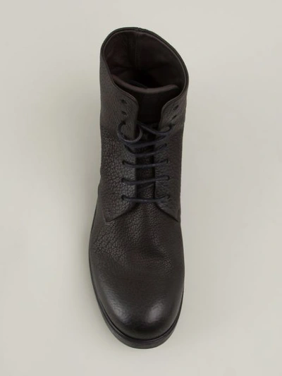 Marsèll Lace-up Boots - Black In Black