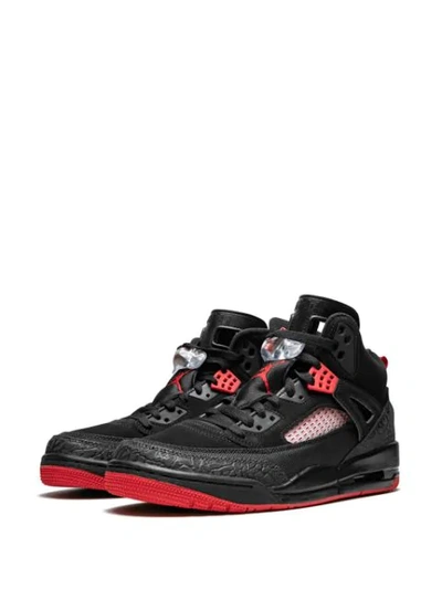 Shop Jordan Spizike Sneakers In Black