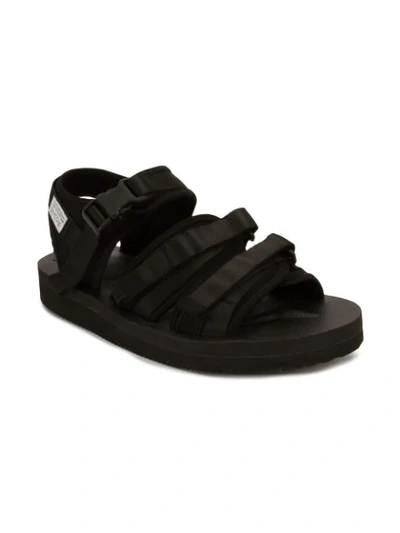Suicoke Black Gga-v Sandals