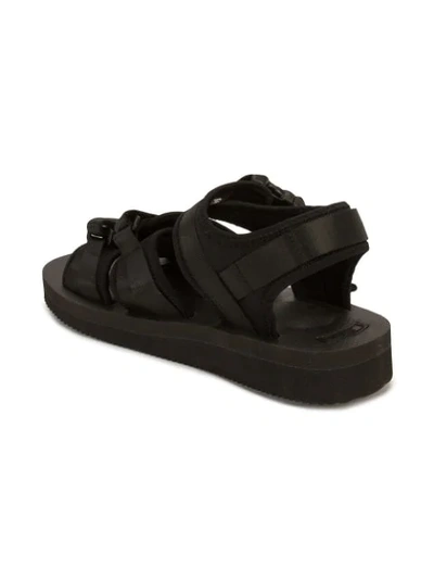 Suicoke Black Gga-v Sandals