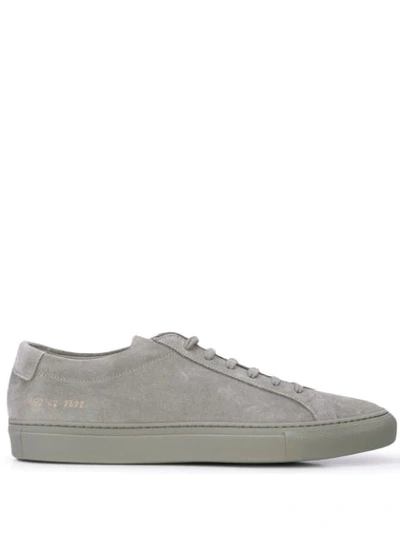 Shop Common Projects Low-top Sneakers In Grey