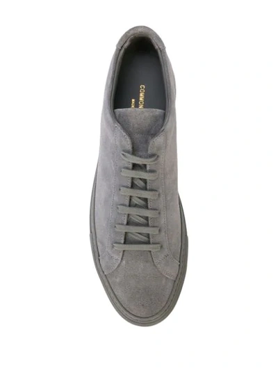 Shop Common Projects Low-top Sneakers In Grey