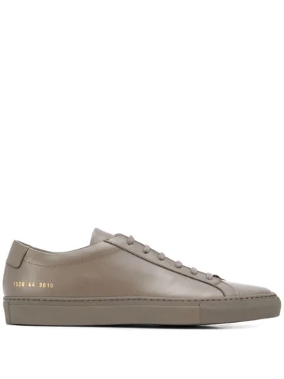 Shop Common Projects Achilles Low-top Sneakers In Grey