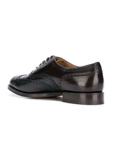Church's Burwood 81 Brogue Shoes - Black In Brown