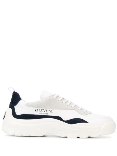 valentino suede trainers