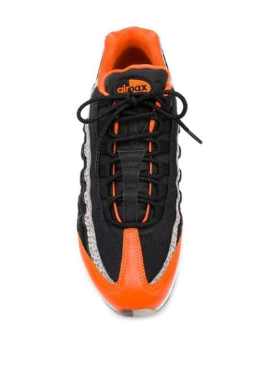 Shop Nike Air Max 95 Safari Sneakers - Black