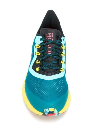 Shop Nike Air Zoom Pegasus 36 Trail Running Shoes In Green