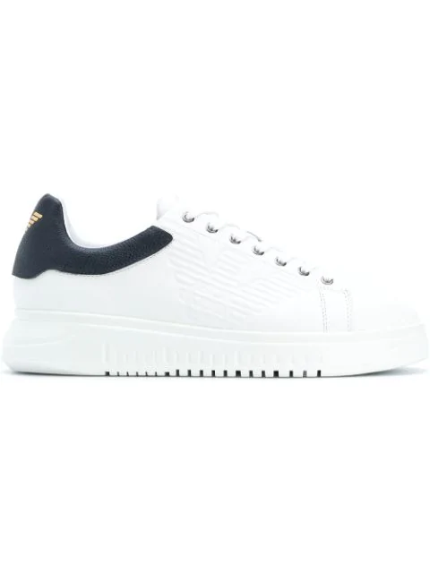 armani low top sneakers