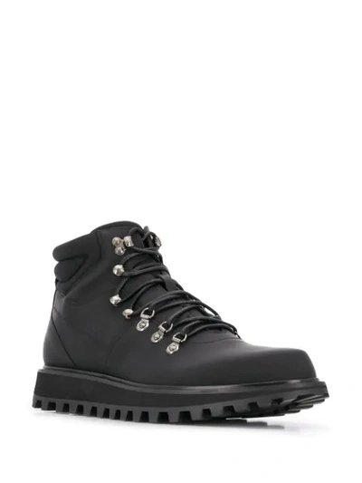 Shop Dolce & Gabbana Hiking Style Boots In Black