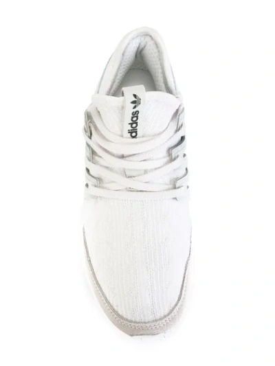 Shop Adidas Originals 'tubular Radial Primeknit' Sneakers In White