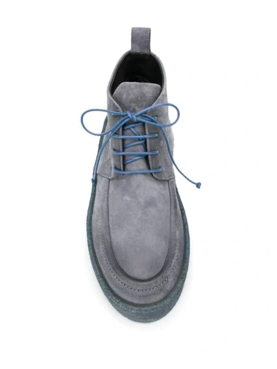Shop Marsèll Vitro Denim Scuro Boots In Blue